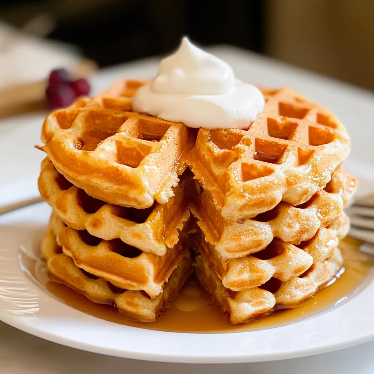 Protein Waffles