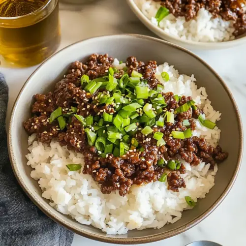 Korean Beef Bowl