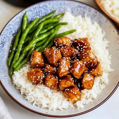 Healthy Sesame Chicken