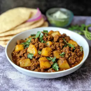 Ground Beef And Potato Curry