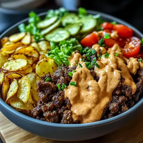 Bold Burger Bowls
