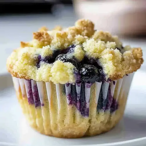 Lemon Blueberry Breakfast Muffins