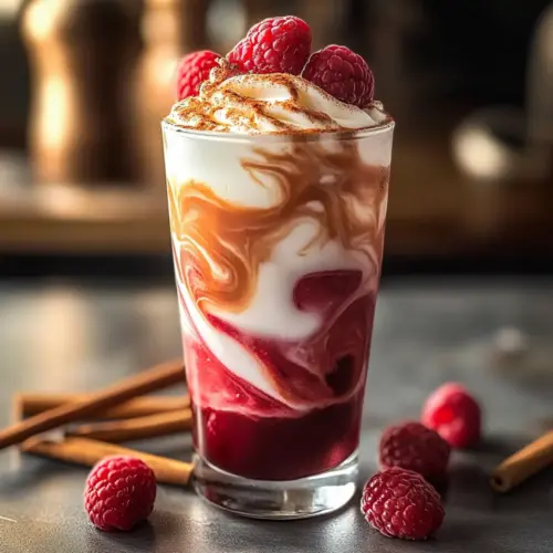 Iced Raspberry Vanilla Chai