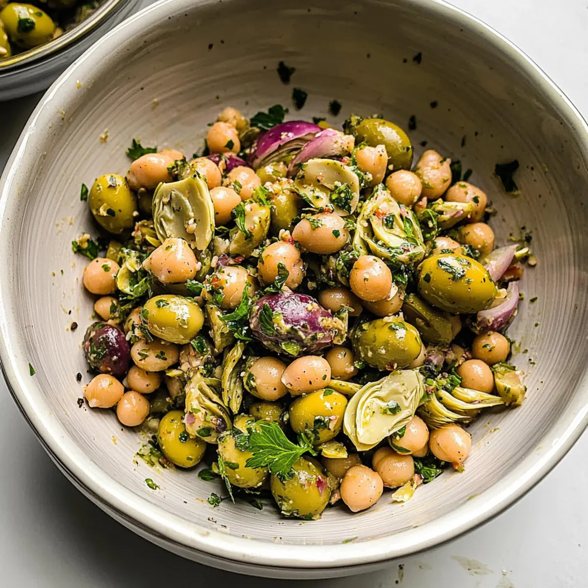 Marinated Za’atar Bean Salad