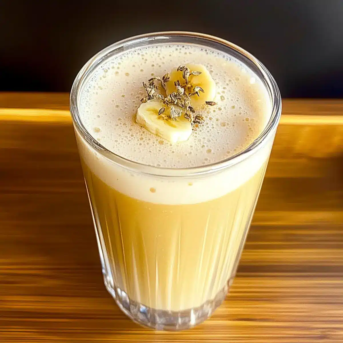 Banana Chamomile Tea Smoothie
