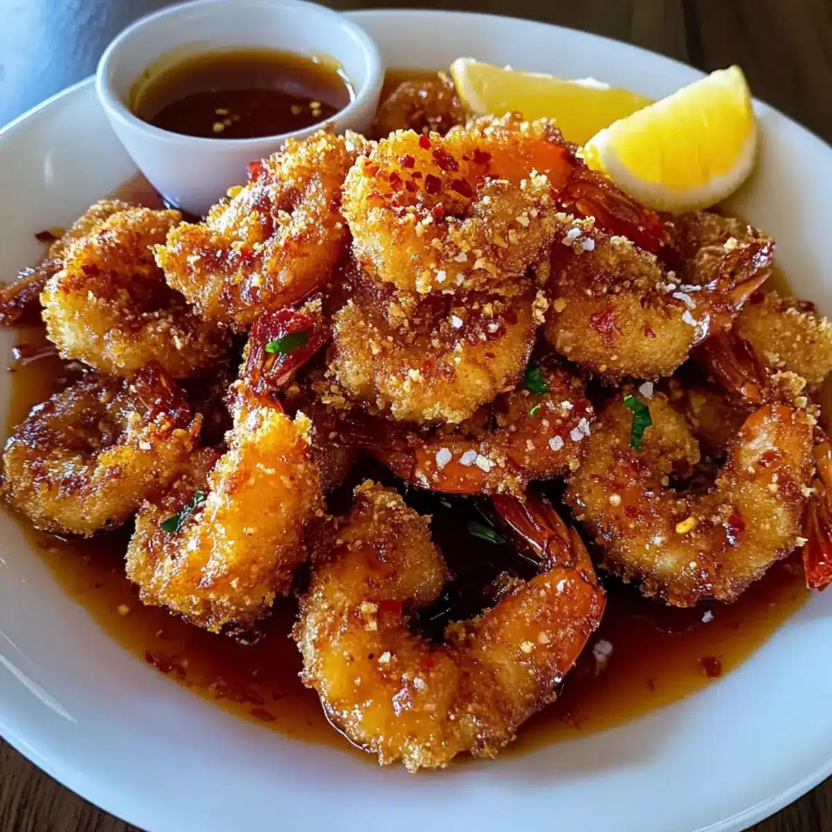 Hot Honey Fried Shrimp