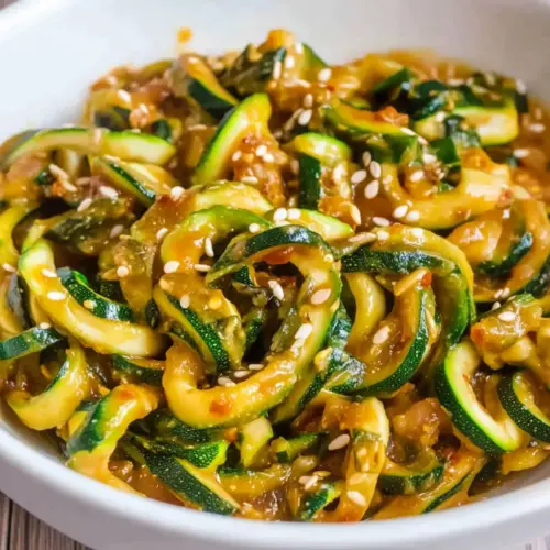 Spicy Garlic Chinese Zucchini Recipe