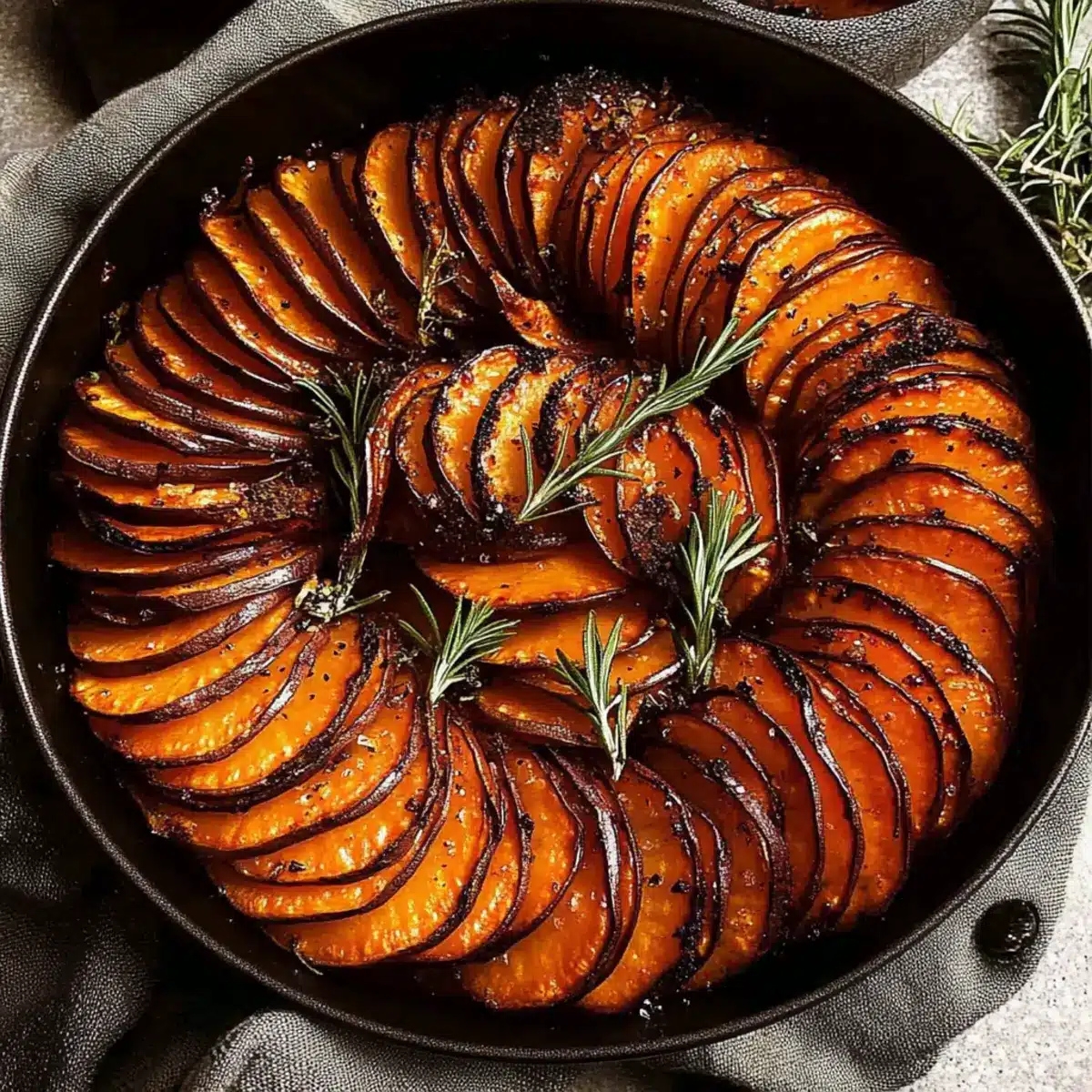Spiral Sweet Potato Bake