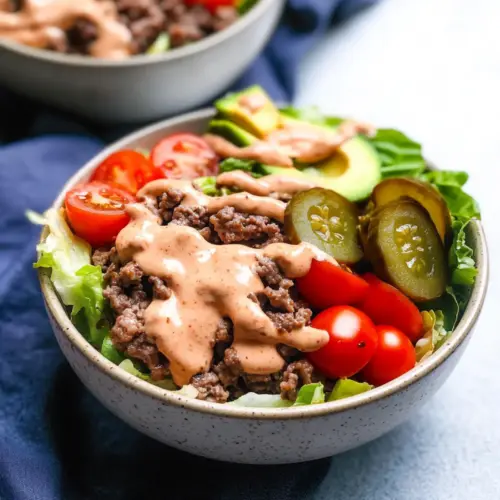 Burger in a Bowl