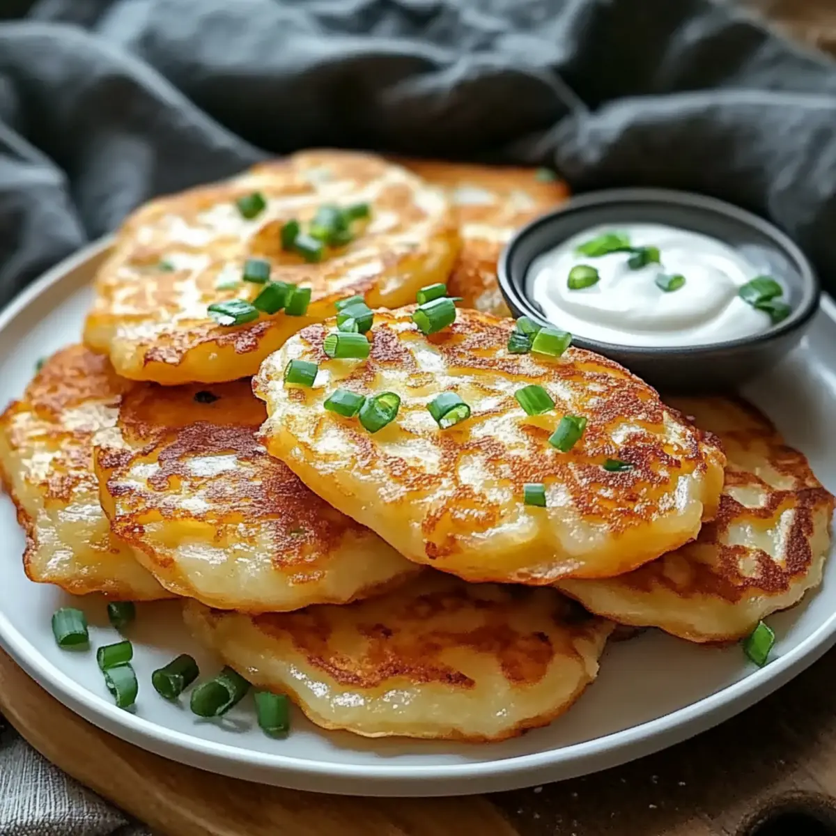 Crispy Korean Potato Pancakes (Gamjajeon)