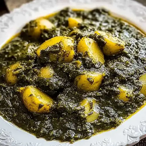 Potato and Spinach Curry