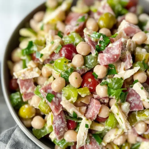 Italian Grinder Bean Salad