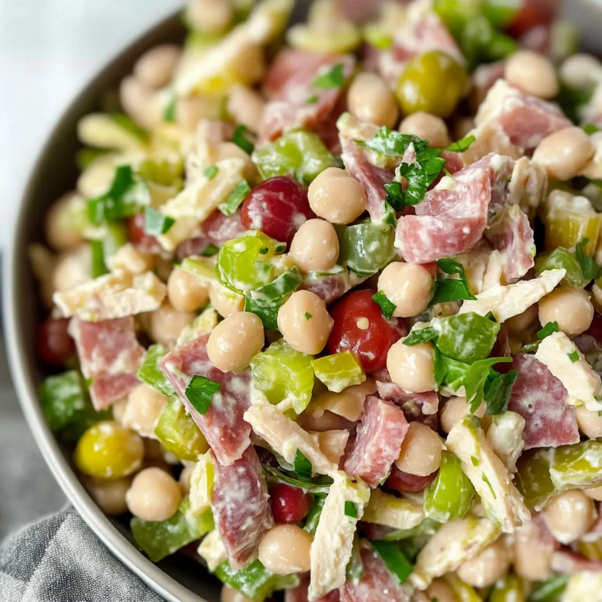Italian Grinder Bean Salad