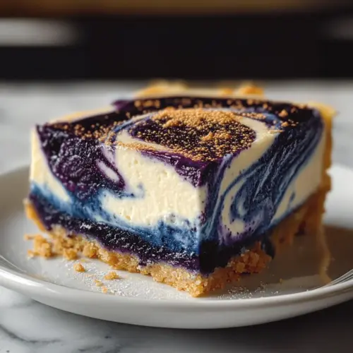 Ravenclaw Midnight Blueberry Cheesecake