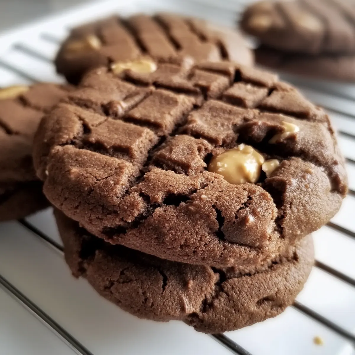 Chocolate Peanut Butter Cookies