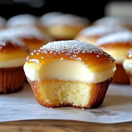Vanilla Bean Creme Brulee Cheesecake Cupcakes