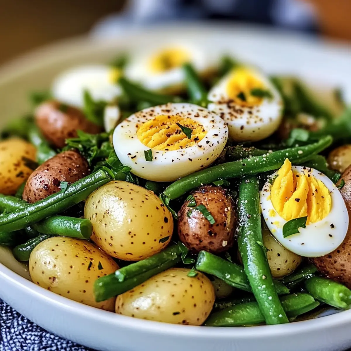 French-Style Potato and Green Bean Salad