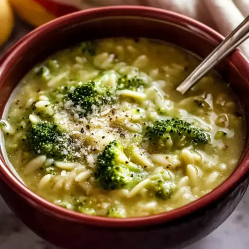 Garlic Italian Broccoli Soup