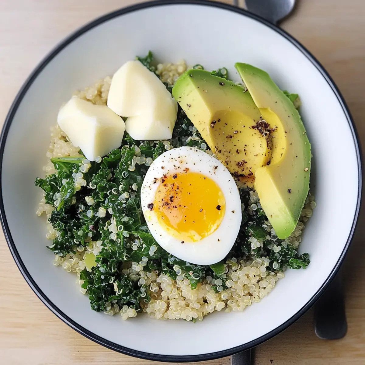 Green Quinoa Breakfast Bowl