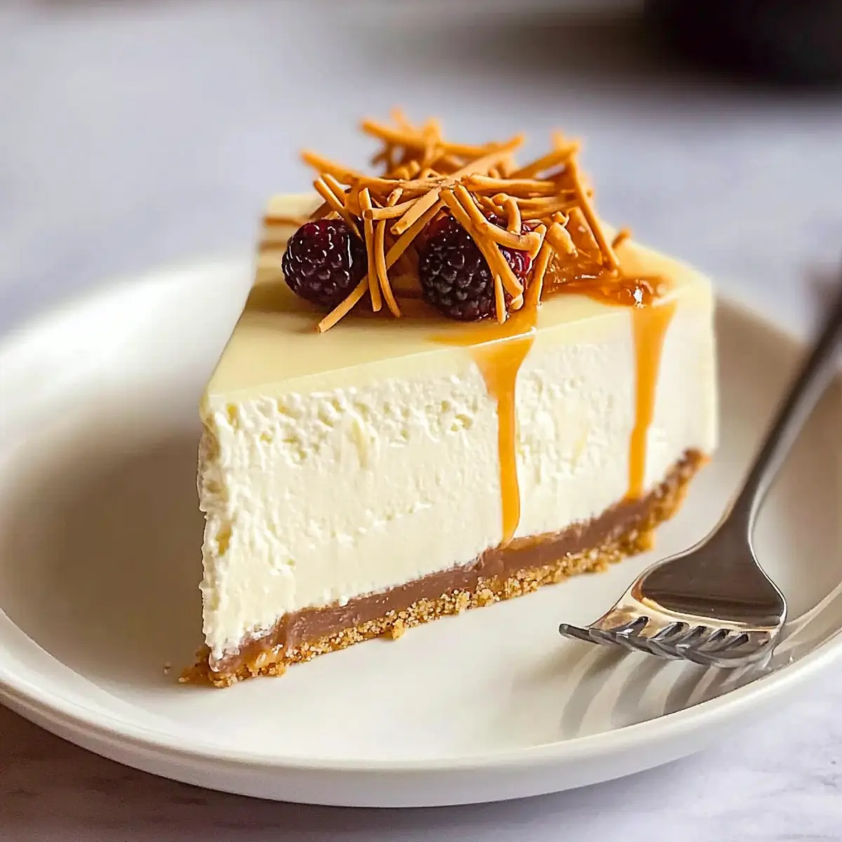 Indulge in Creamy White Chocolate Cheesecake Bliss