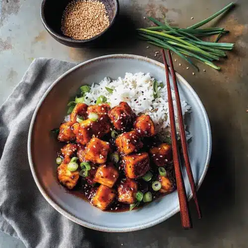 Spicy Gochujang Tofu