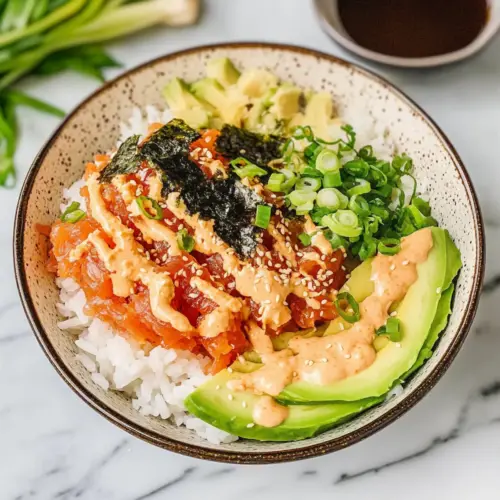 Canned Tuna Sushi Bowl