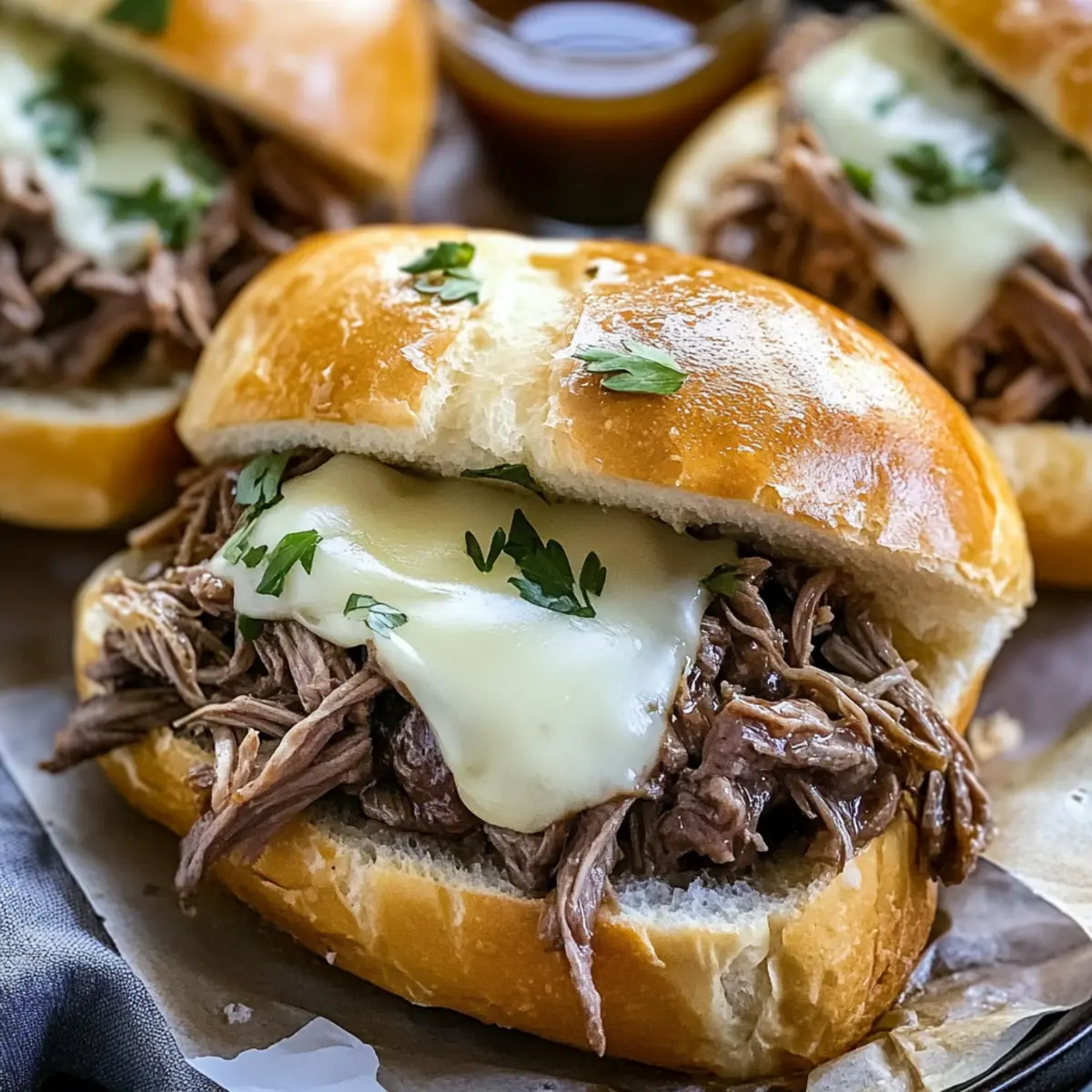 Crafting Crockpot French Dip Sandwiches