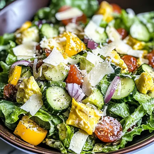 Parmesan Chopped Salad