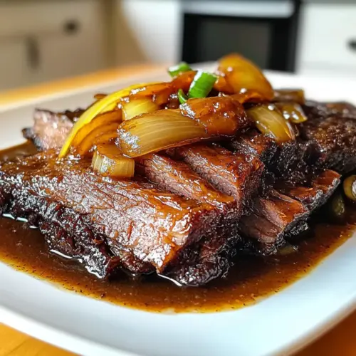 slow cooked beef brisket