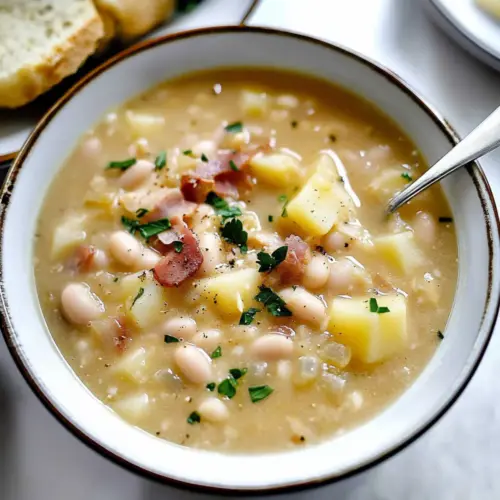 White Pasta e Fagioli