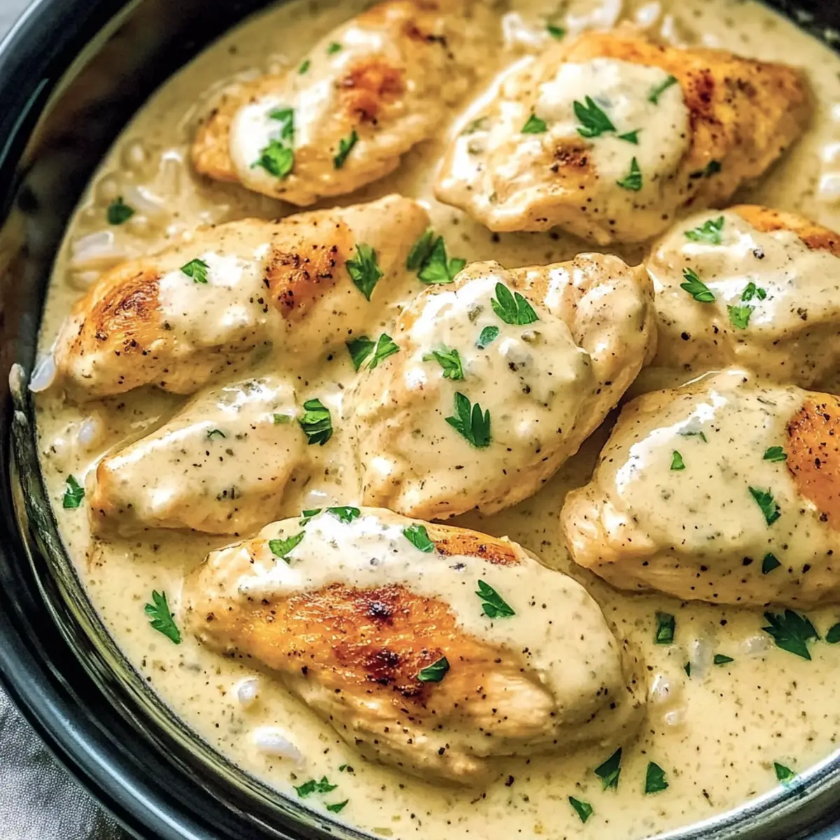 Creamy Crock Pot Ranch Chicken