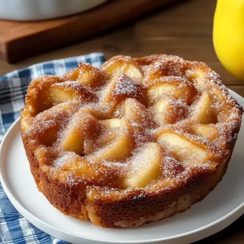 Sweet Apple Fritter Cake