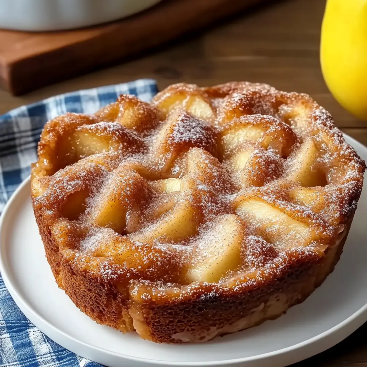 Sweet Apple Fritter Cake