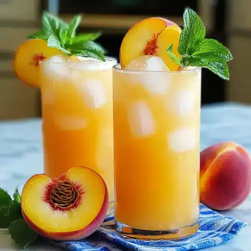 Tart Peach Lemonade Recipe
