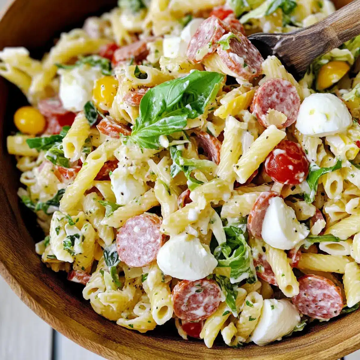 Italian Grinder Pasta Salad