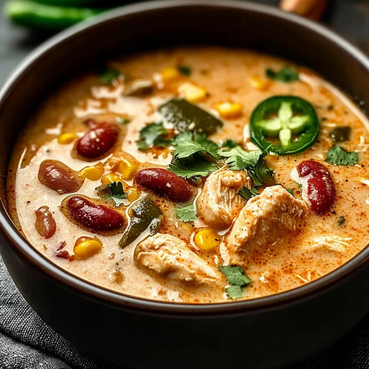 Cajun White Chicken Chili
