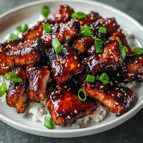Sweet & Sticky Chinese BBQ Chicken