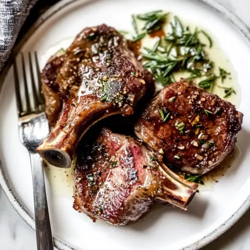 Pan Seared Lamb Chops