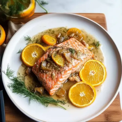 Slow Roasted Citrus Salmon
