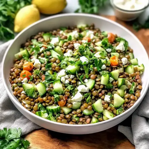 Lebanese Lentil Salad