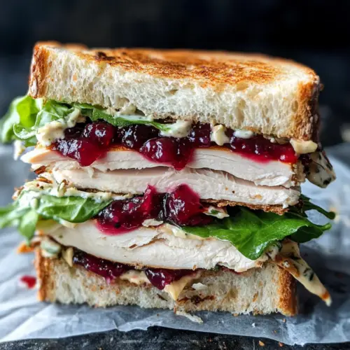 Cranberry Turkey Sandwich