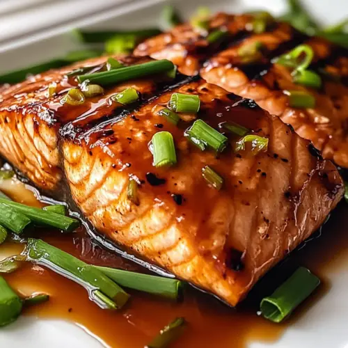 Maple Bourbon BBQ Salmon