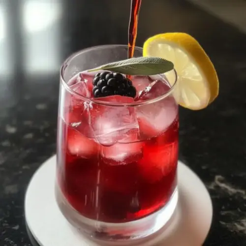 Blackberry Sage Iced Tea