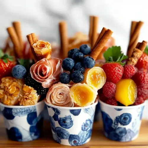Breakfast Charcuterie Cups