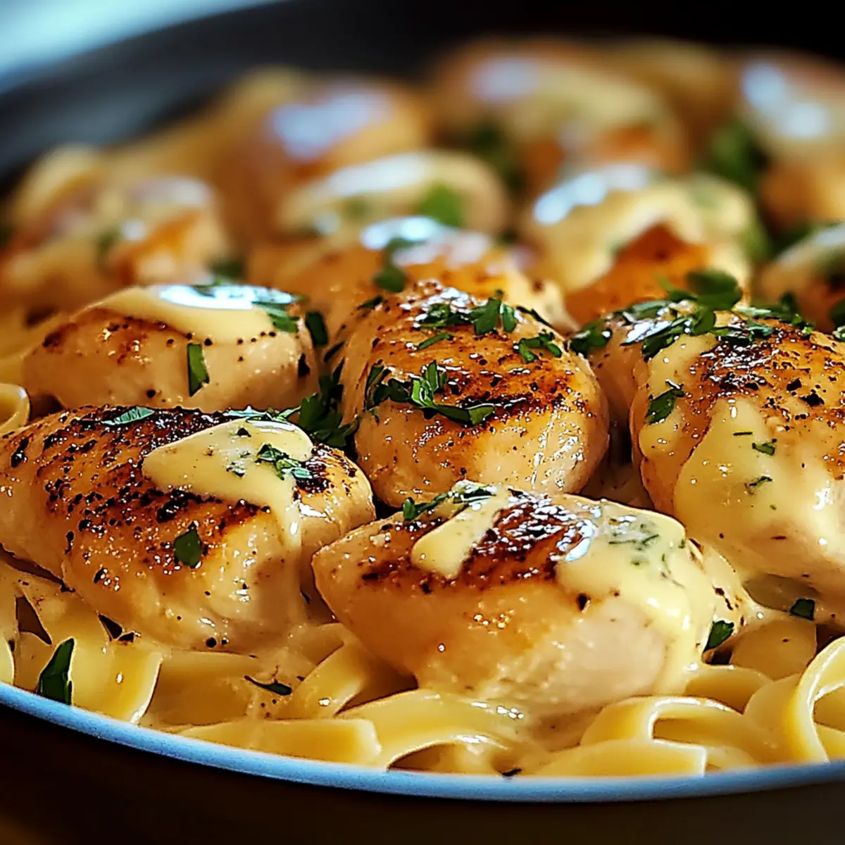 One-Pan Chicken with Buttered Noodles