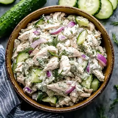 Greek Tzatziki Chicken Salad