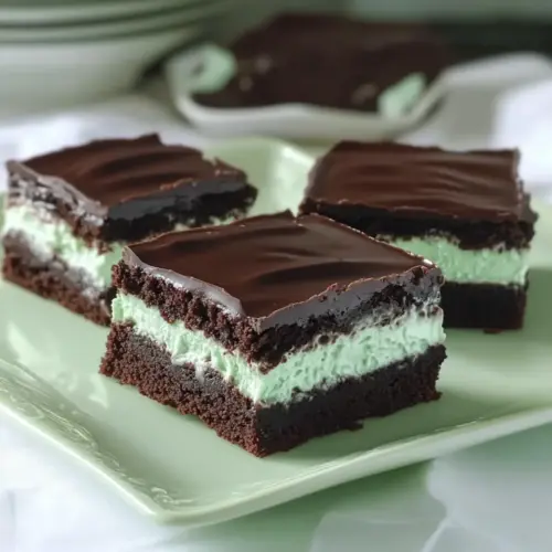 Chocolate Mint Brownies