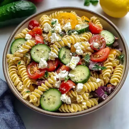 Traditional Greek Pasta Salad