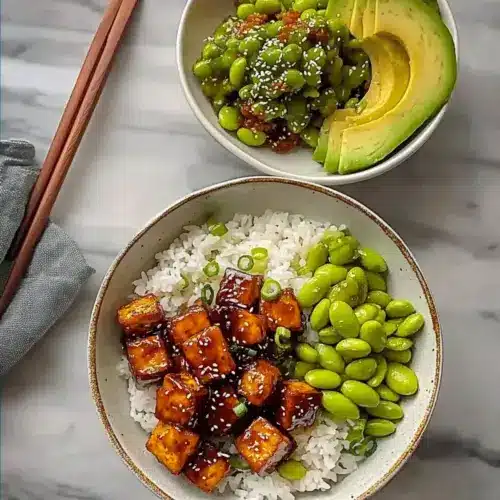 Crispy Sticky Tofu