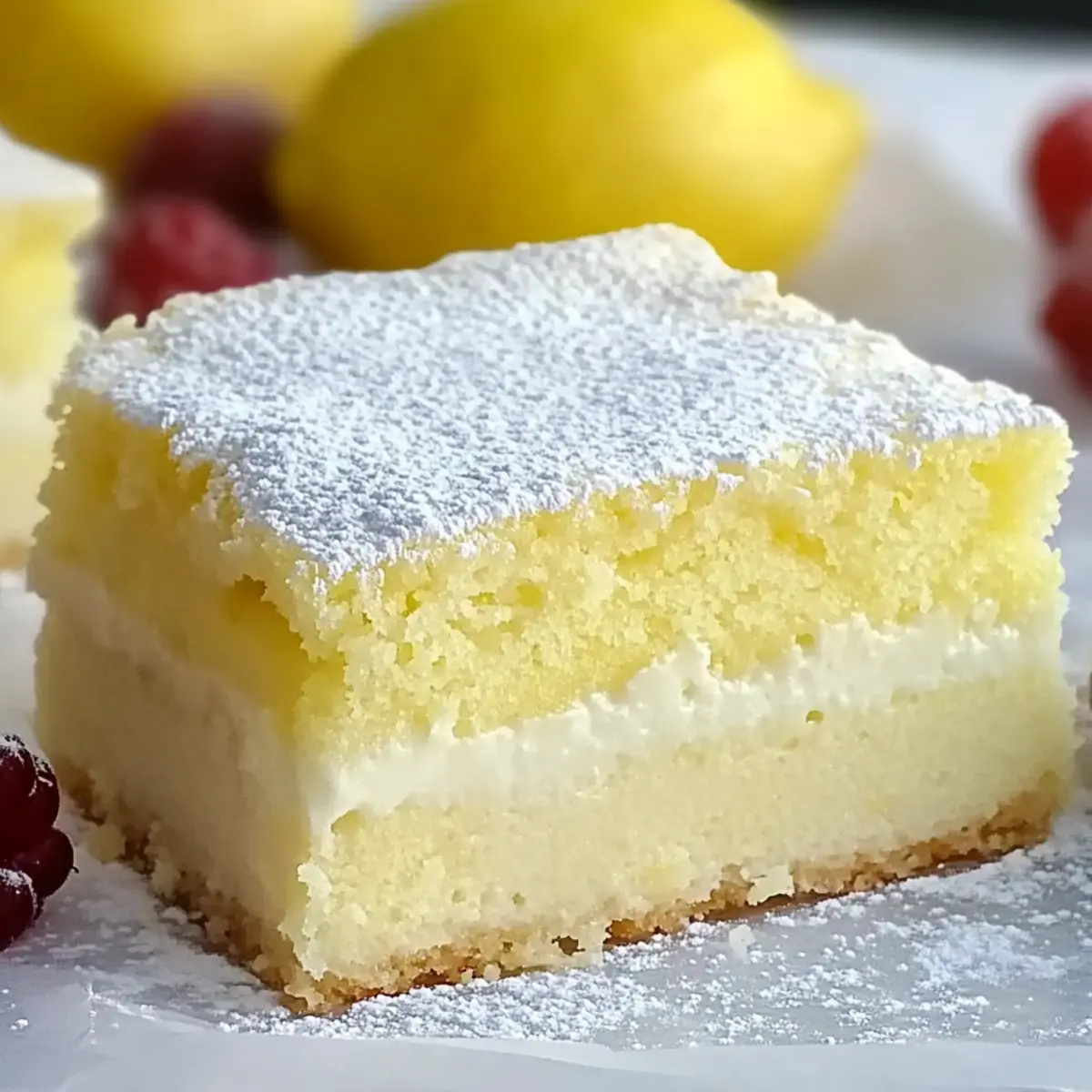 Lemon Custard Cake